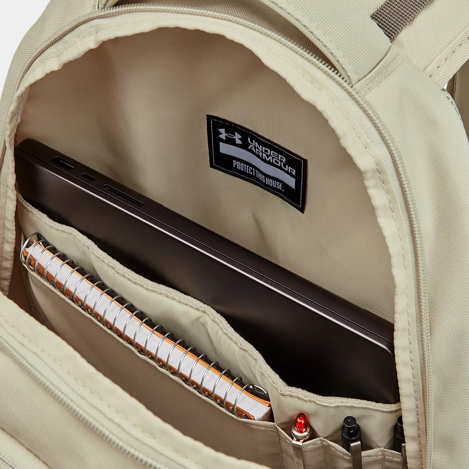 Sac à dos Under Armour Hustle 6.0 Beige 4/10