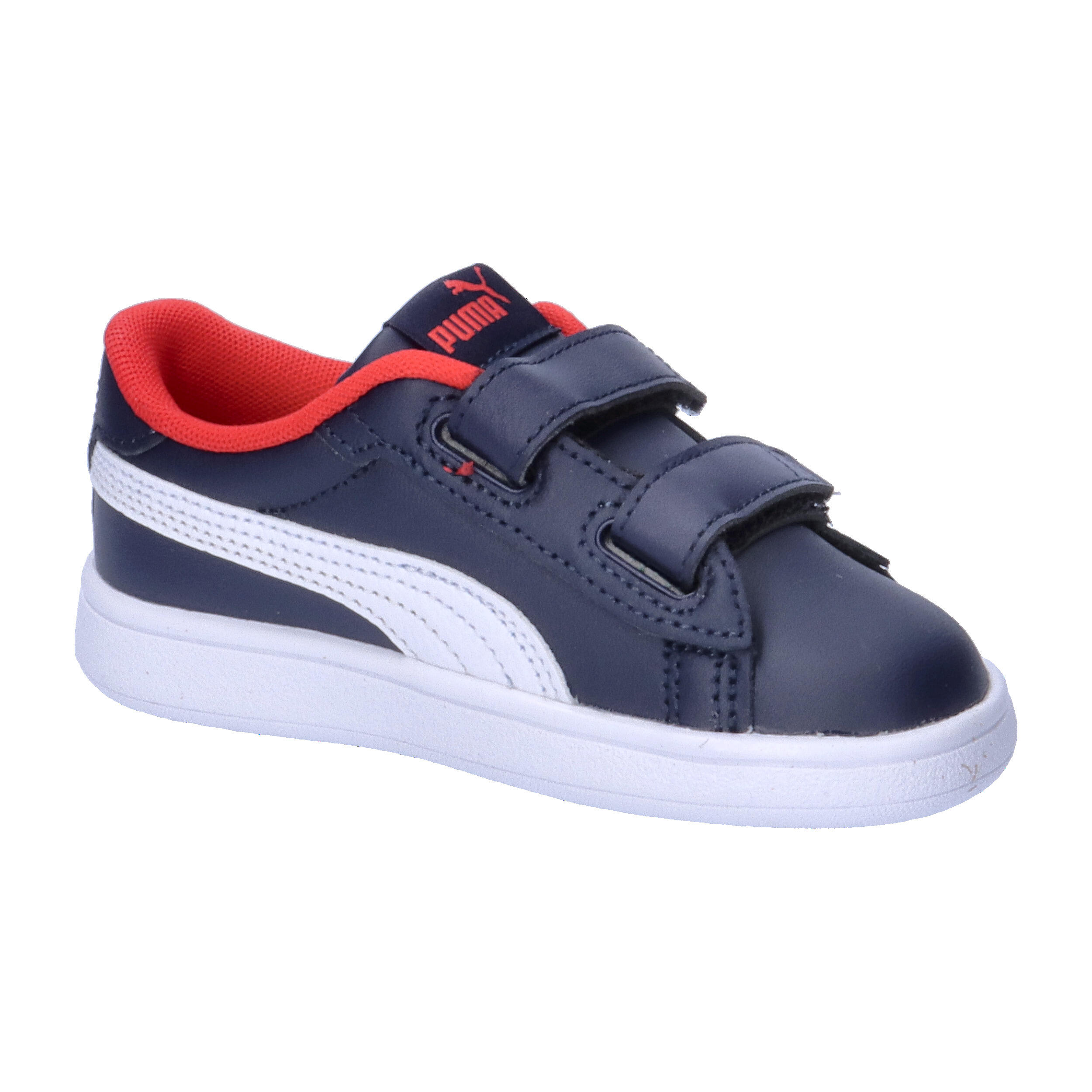 Smash 3.0 leren V sneakers voor baby’s PUMA 8/14