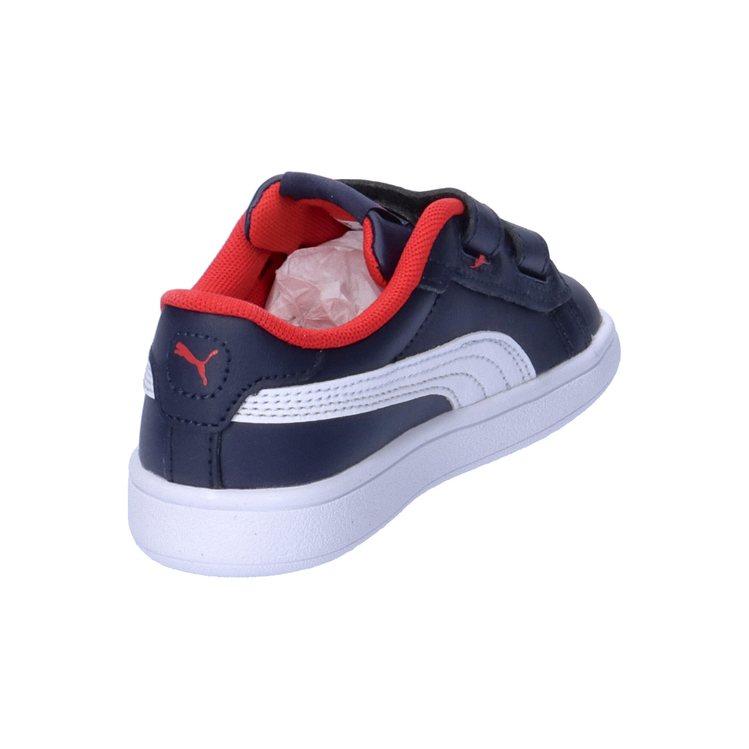 Smash 3.0 leren V sneakers voor baby’s PUMA 13/14