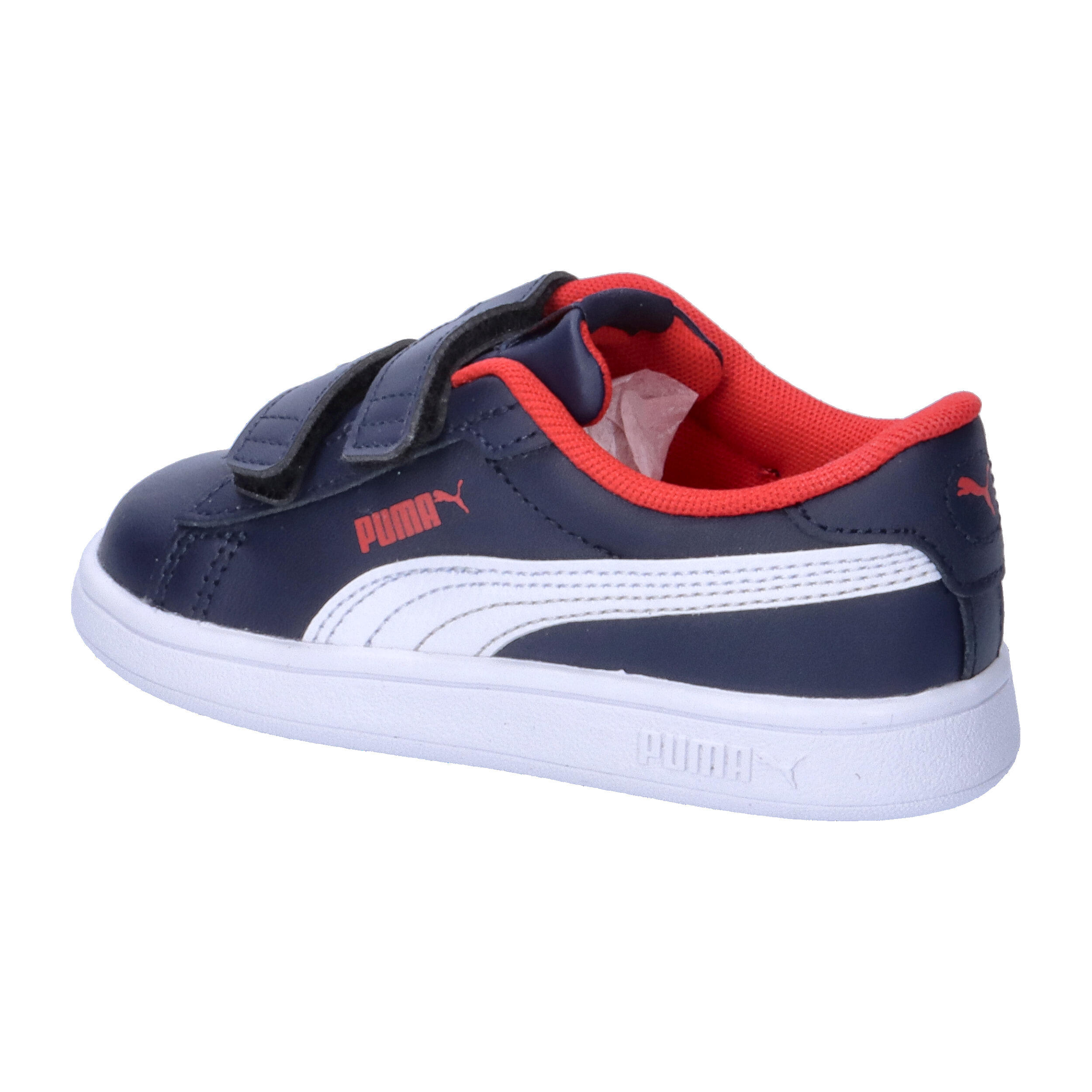 Smash 3.0 leren V sneakers voor baby’s PUMA 10/14