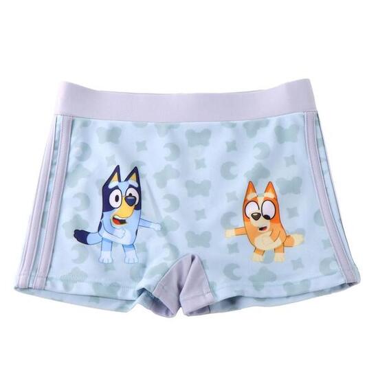 Maillot de bain boxer pour enfant Bluey, en polyester et élasthanne, séchage