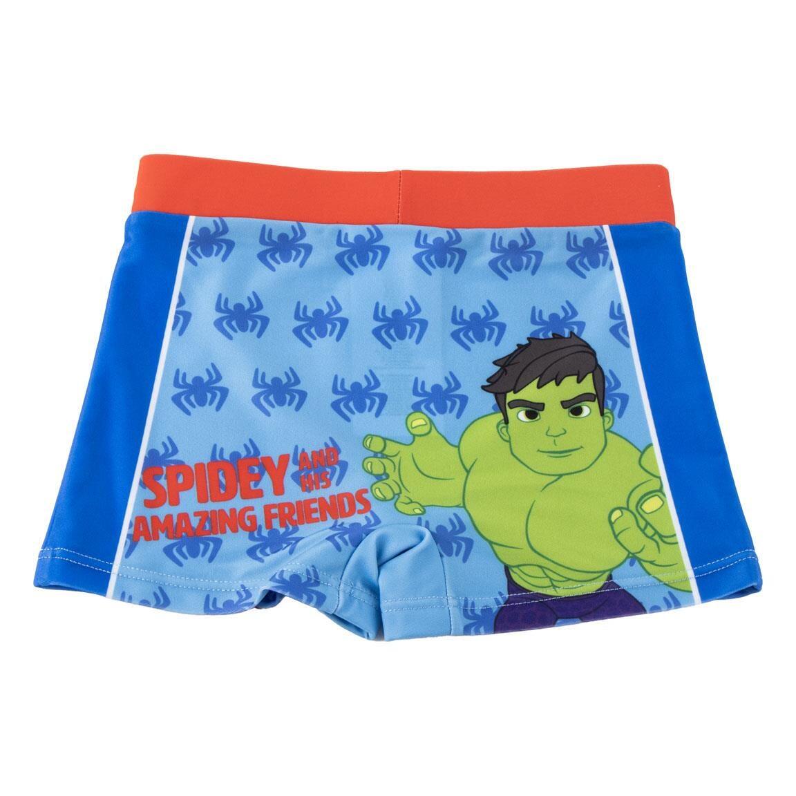 Costume da bagno boxer da bambino Spidey in poliestere ed elastan ad 2/4
