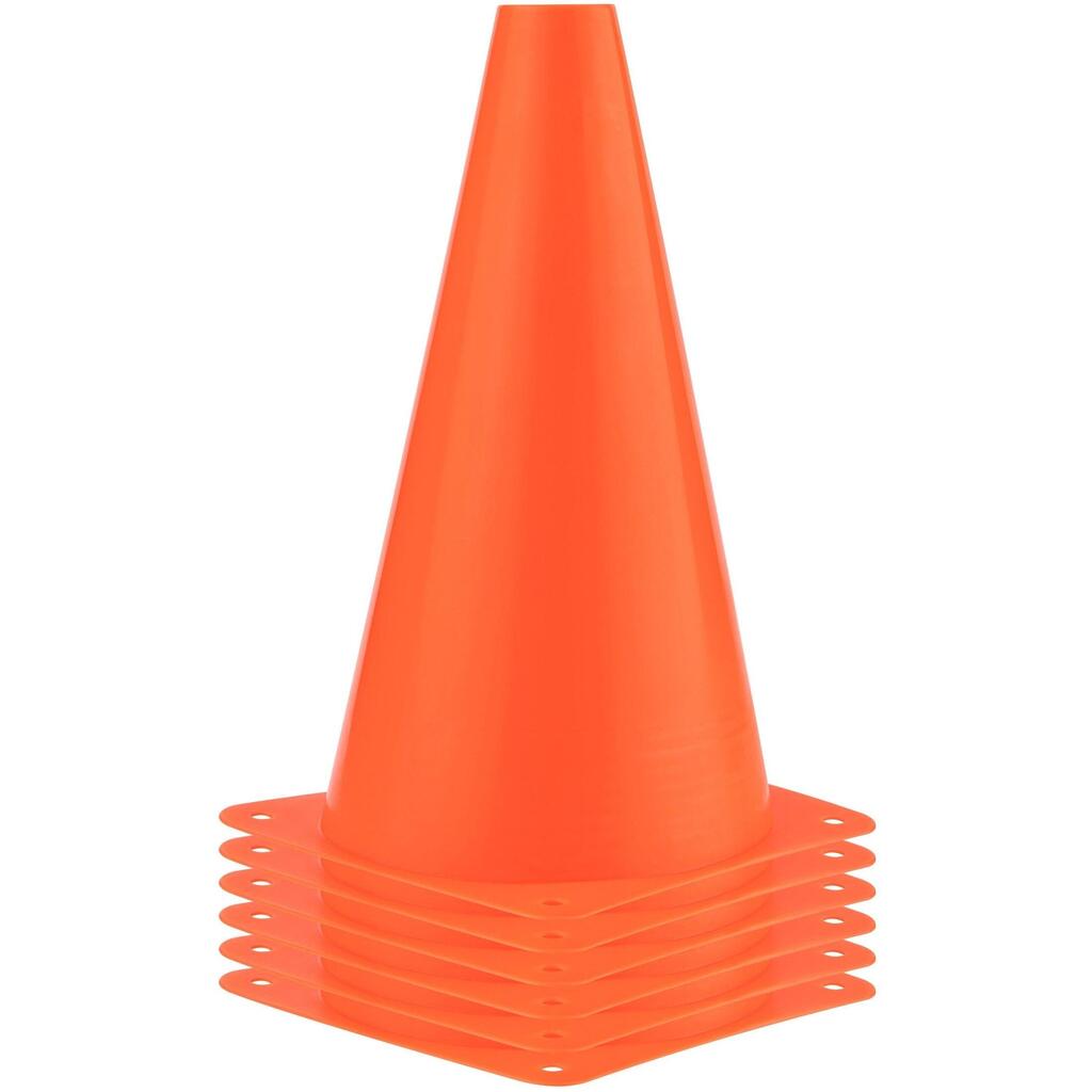 Cones - Slalom Cones - 6 pieces - Orange