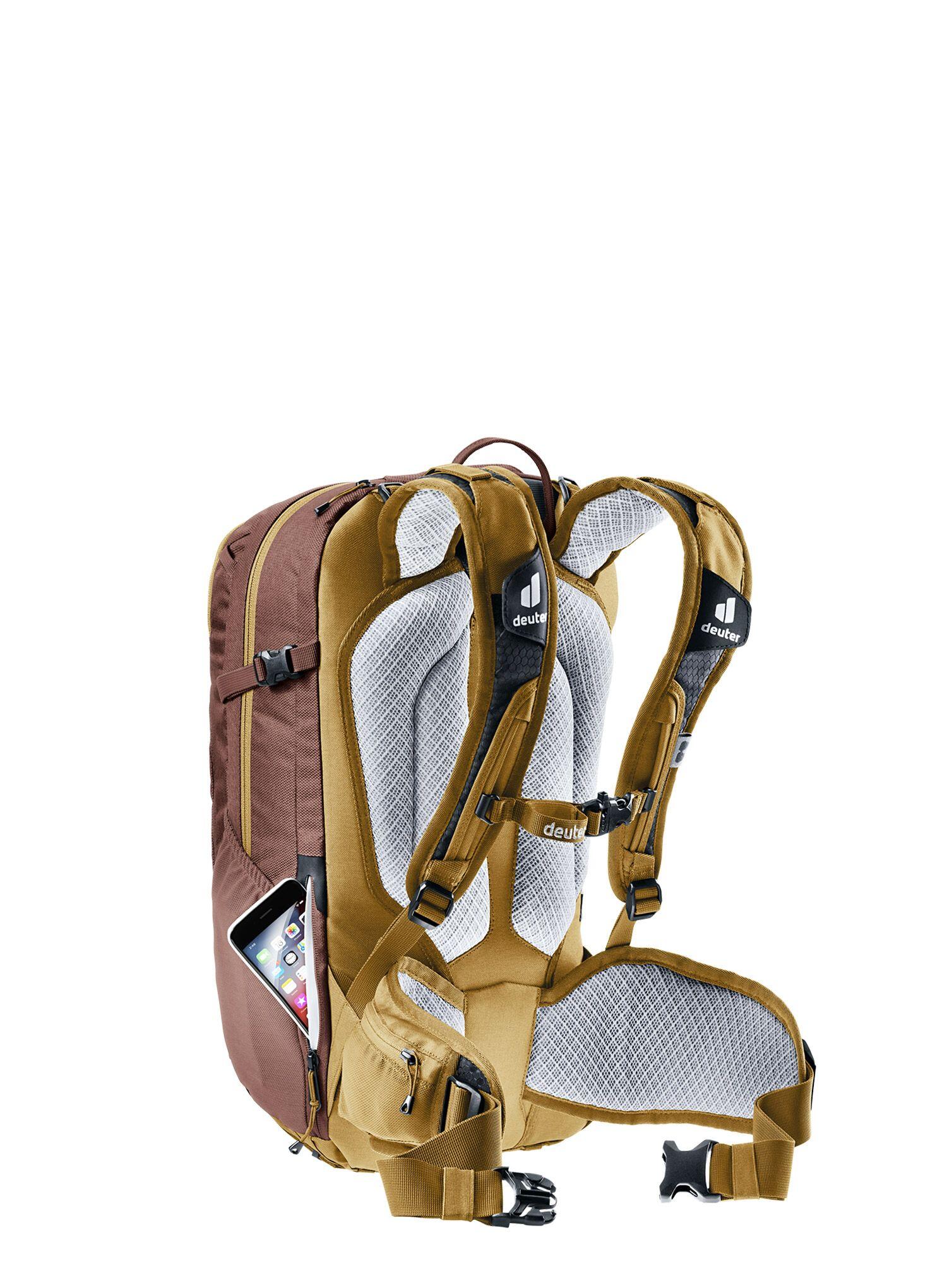 Plecak na rower damski Deuter Attack 18 SL - raisin/almond 4/13