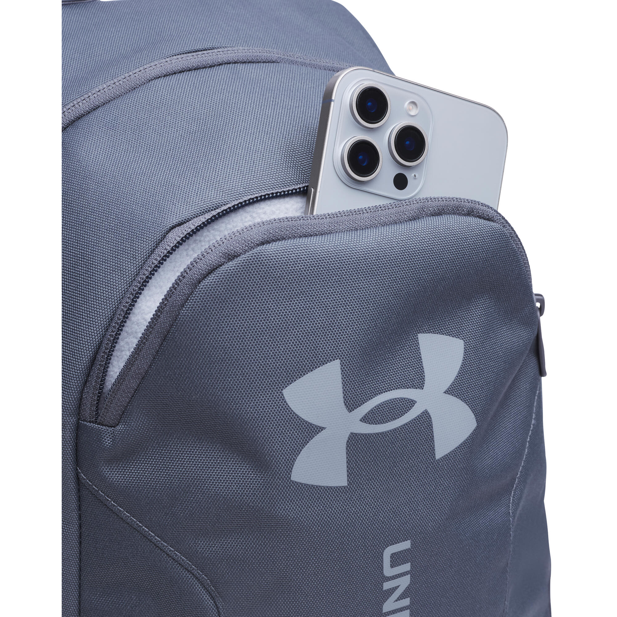 Under Armour UA Hustle Lite Backpack Rucksack Schwarz 6000399 025 Grau 9/11