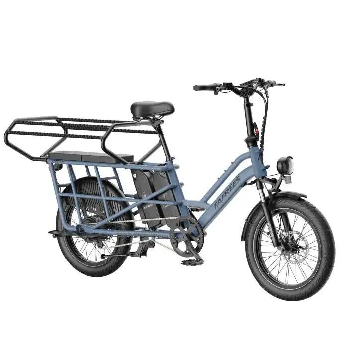 FAFREES FF20 CUV 12AH Електрически Велосипед, Двойна Батерия 48V 12Ah, Гуми 20"