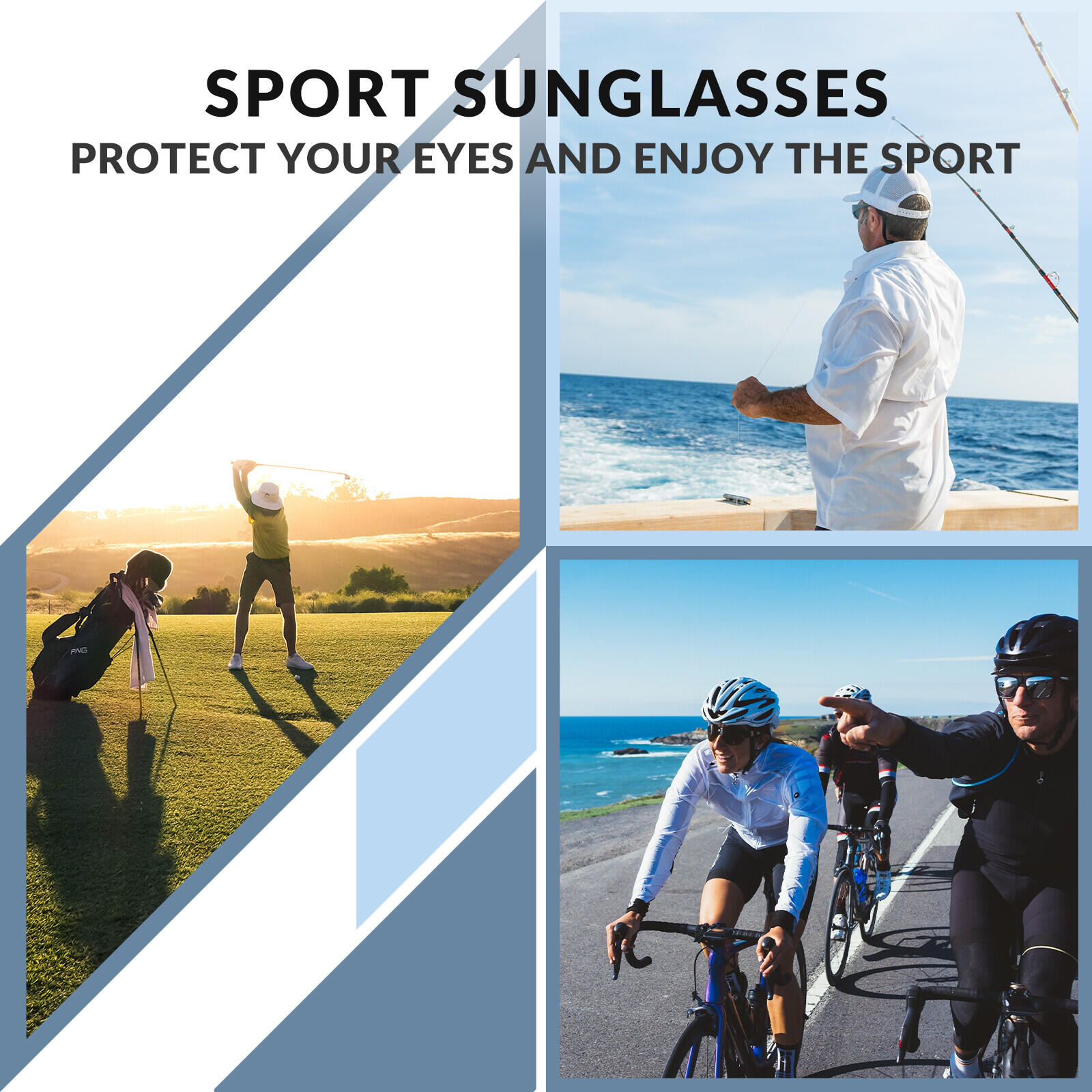 ROCKBROS Photochromatisch/Polarisiert Sonnenbrille Sportbrille 7/7
