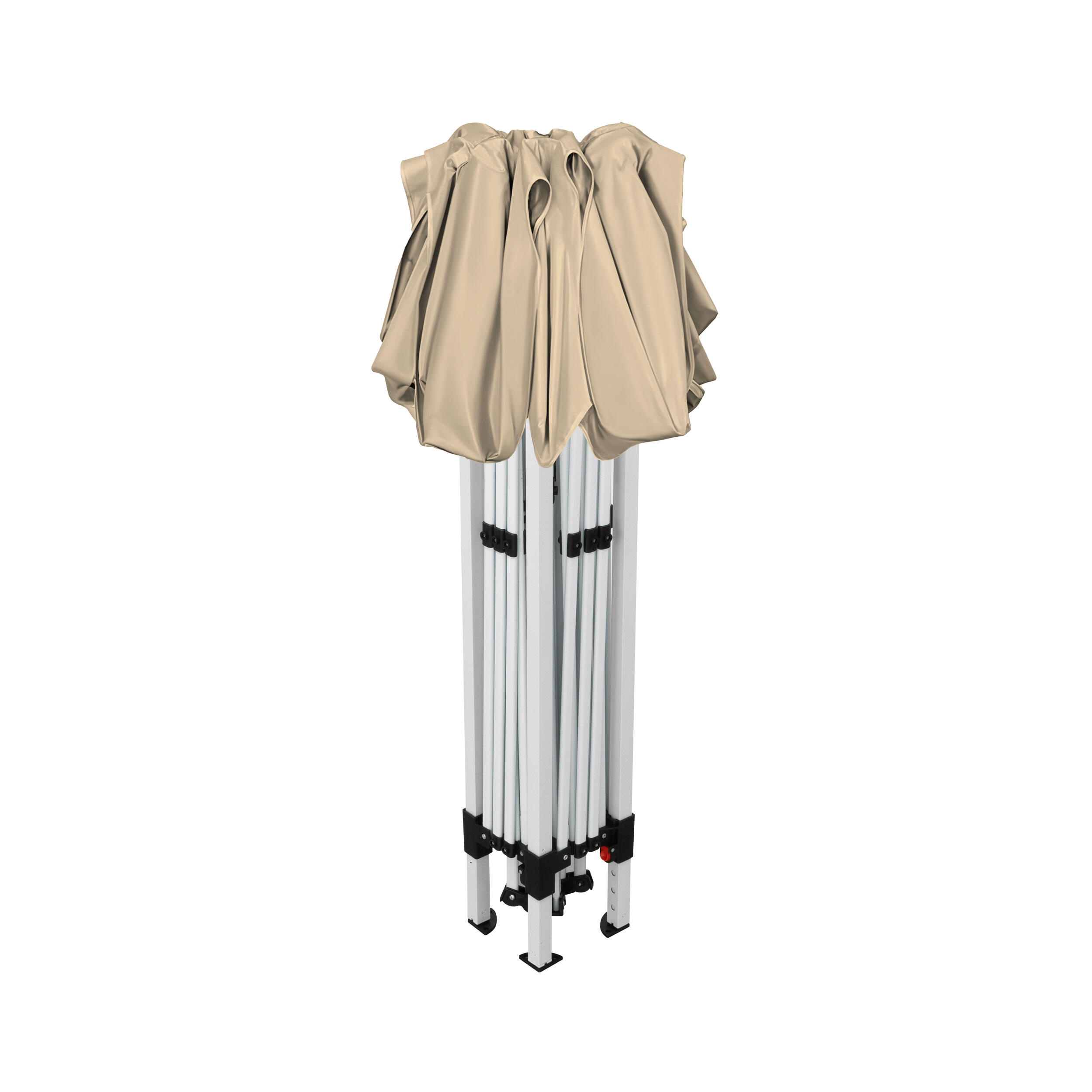Opvouwbare tent 3x3 m Classic Beige - Waterdicht - Winddicht - Winden 5/7