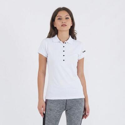 Polo in piquet da donna Sud Silver