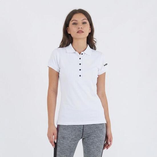 Polo in piquet da donna Sud Silver