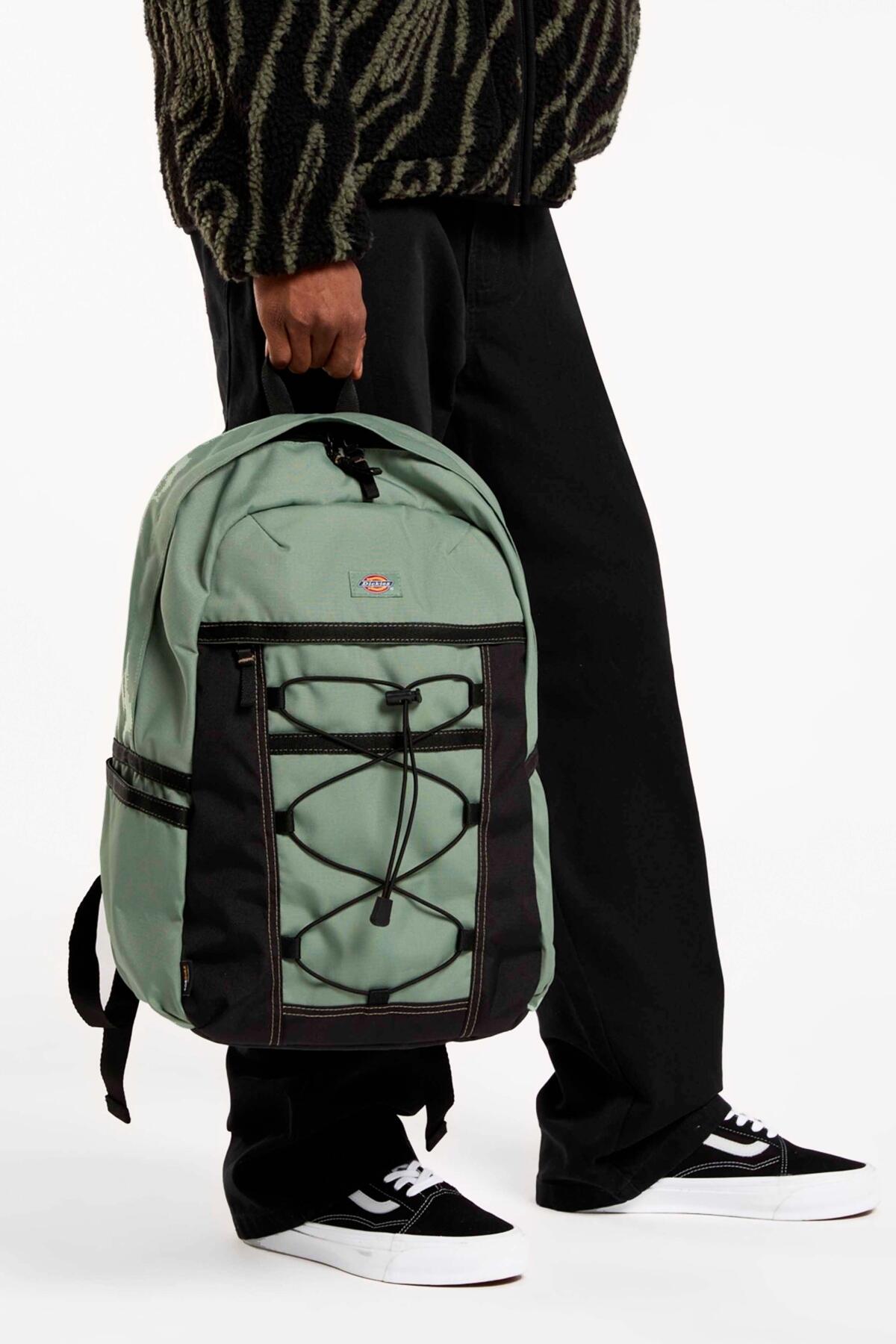 Zaino da uomo Dickies verde. 5/6
