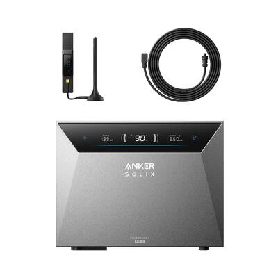 Kit anker solix solarbank 4 e5000 pro met wieland-adapter en smart meter
