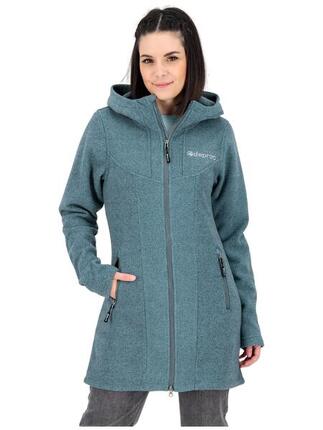Damen - Naturwandern - Fleecejacke - warm, mit Kapuze und Taschen - GLORY APRIL