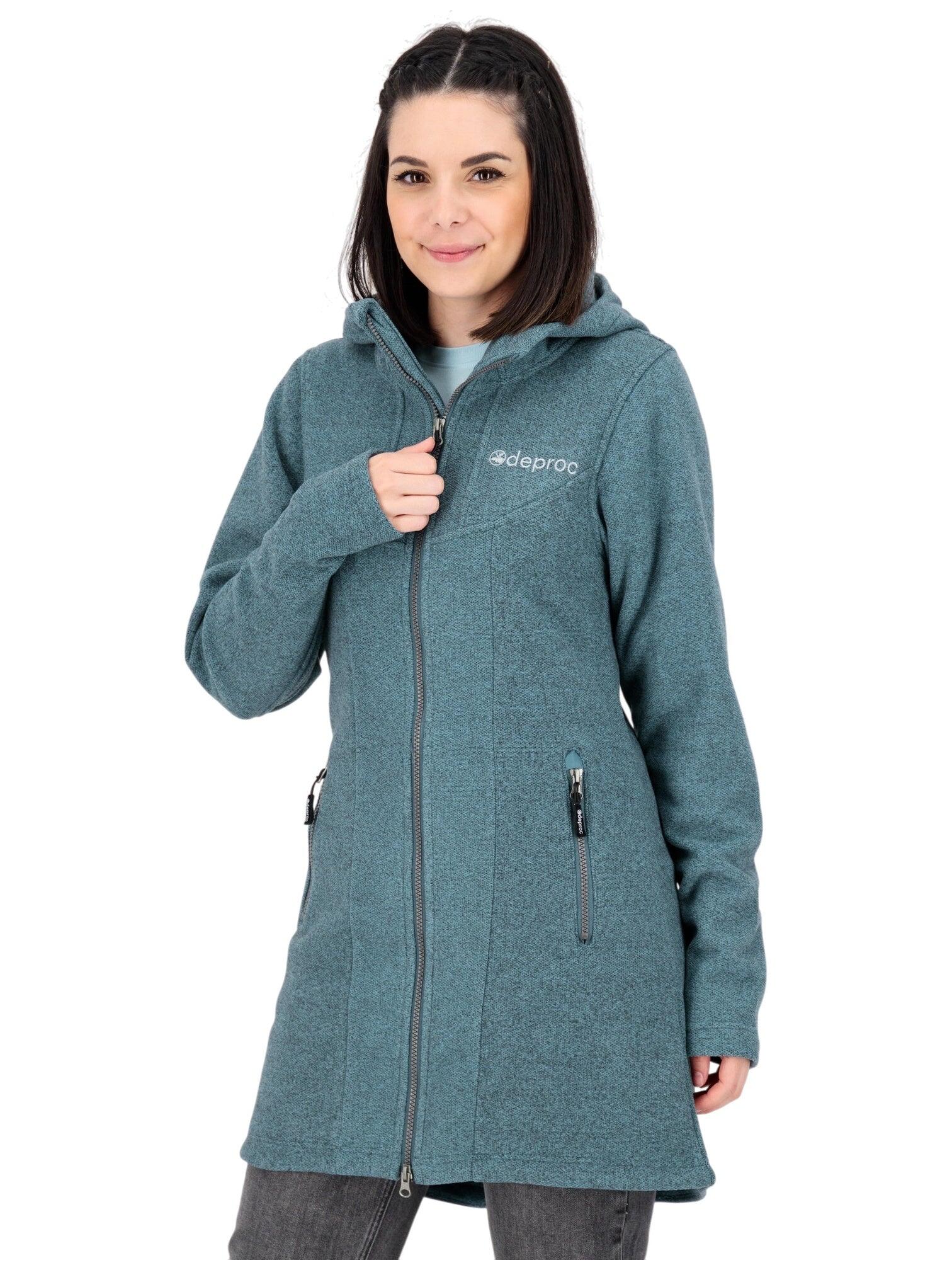 Damen - Naturwandern - Fleecejacke - warm, mit Kapuze und Taschen - GLORY APRIL 5/5