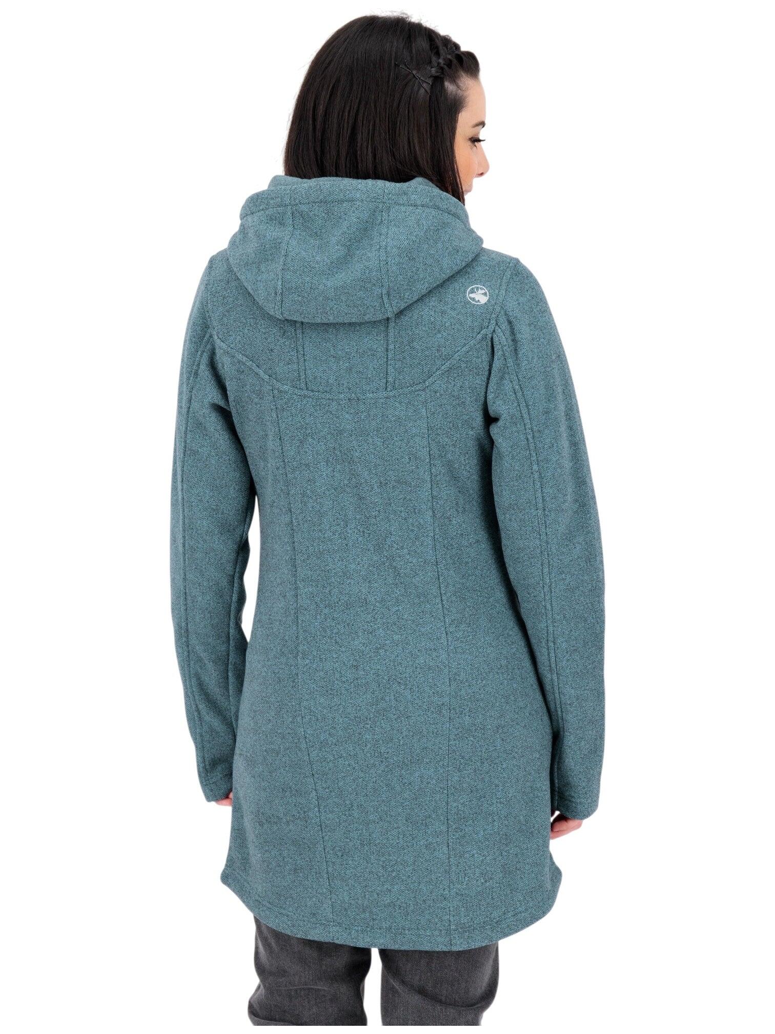 Damen - Naturwandern - Fleecejacke - warm, mit Kapuze und Taschen - GLORY APRIL 3/5