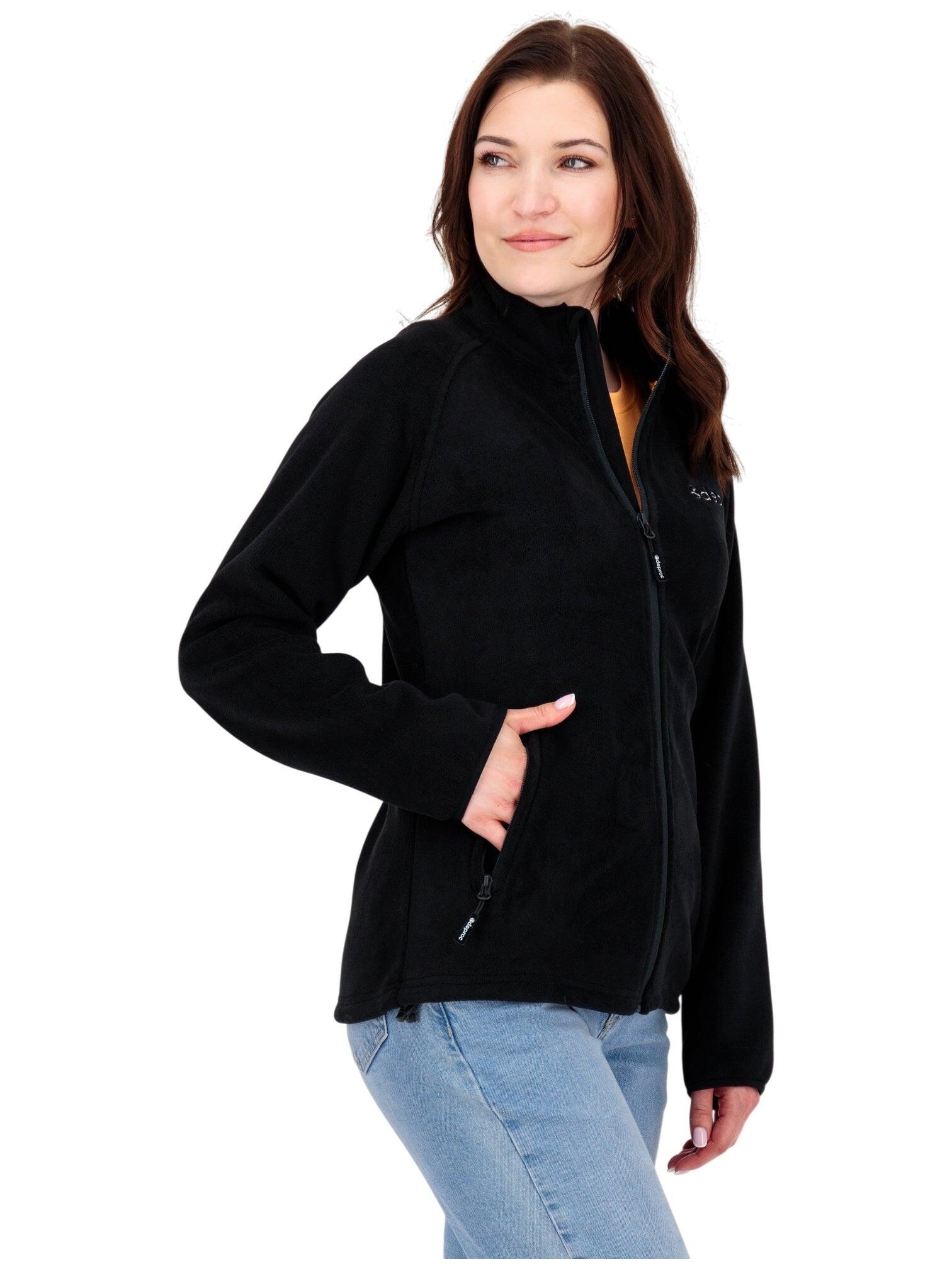 Damen - Naturwandern - Fleecejacke - warm ohne Kapuze - WAWA BAY 2/5