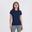 Barbati Sport Polo Cotone Elasticizat Traspirant Albastru Polo Sud Silver