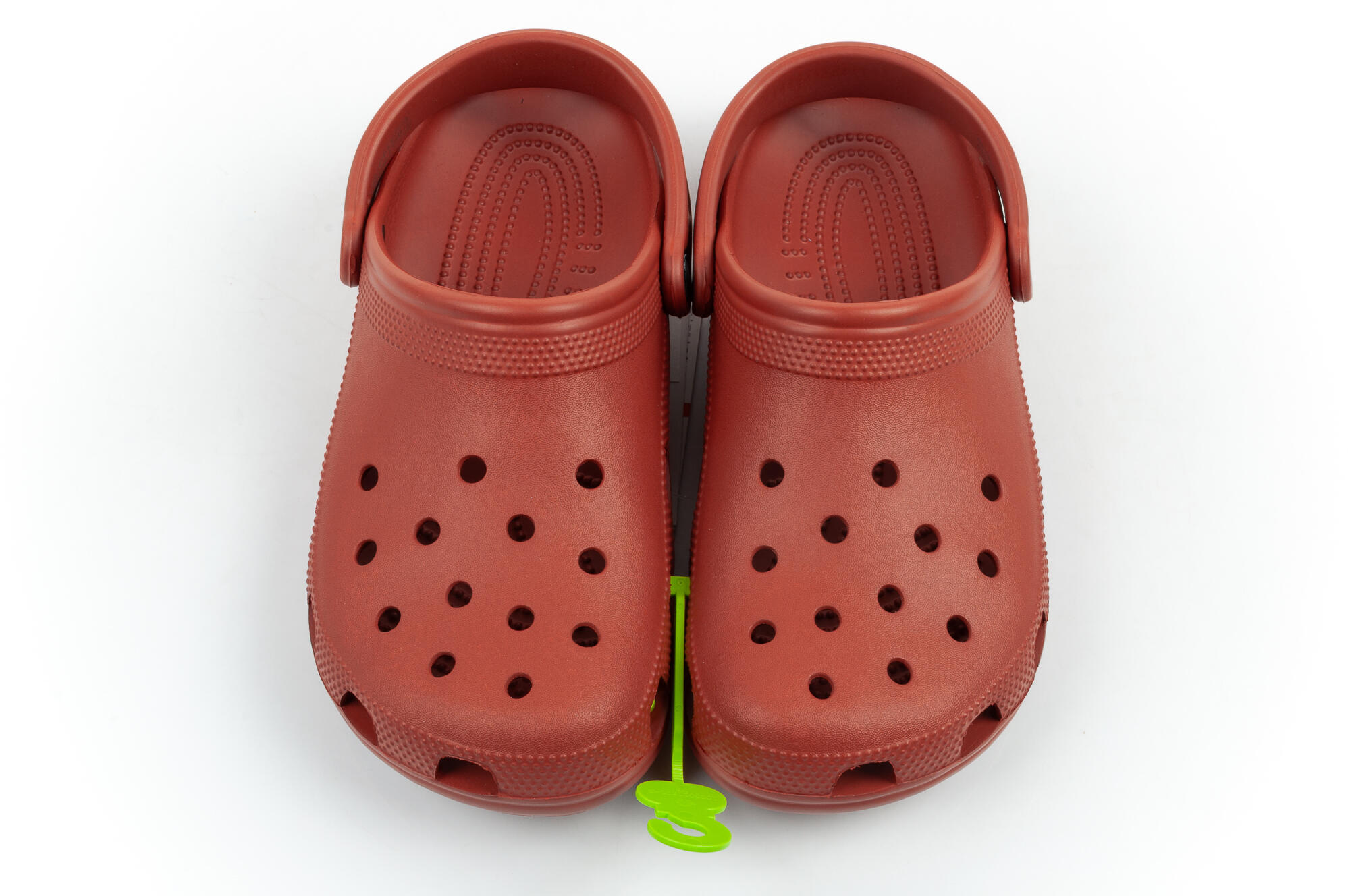 Sandały chodaki damskie Crocs Classic wygodne brązowe 7/7