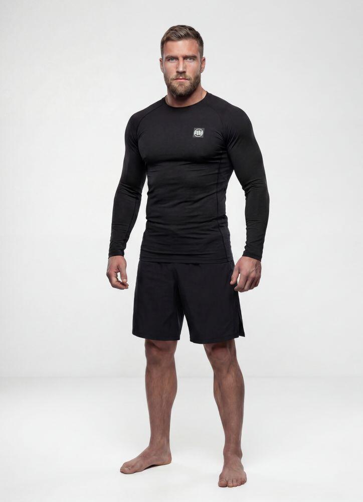 Męski Longsleeve Rashguard Pitbull Performance Pro plus New Logo 3/7