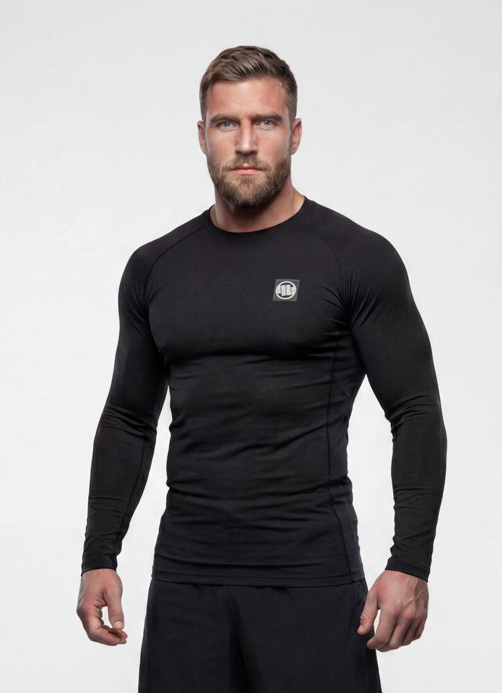 Męski Longsleeve Rashguard Pitbull Performance Pro plus New Logo 2/7
