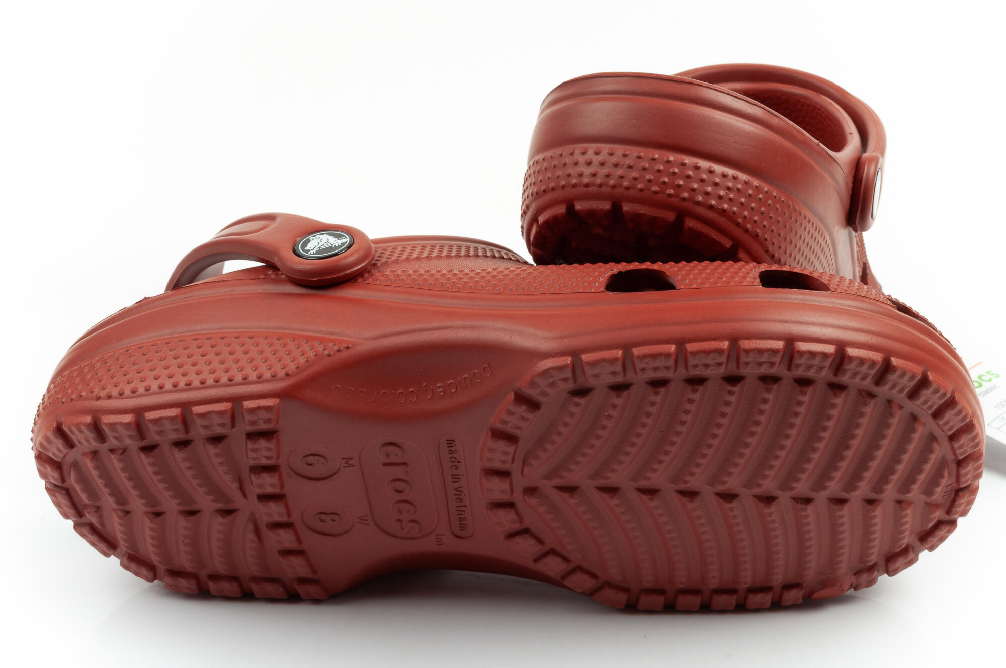 Sandały chodaki damskie Crocs Classic wygodne brązowe 6/7