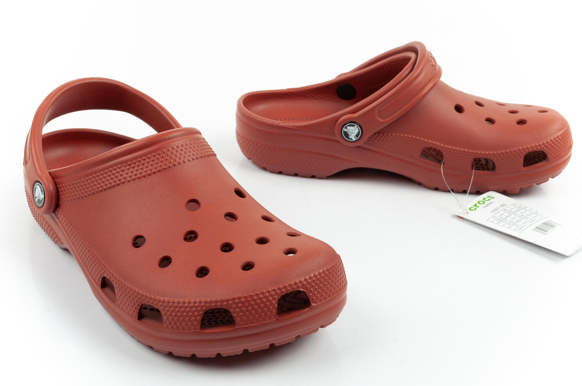 Sandały chodaki damskie Crocs Classic wygodne brązowe 5/7