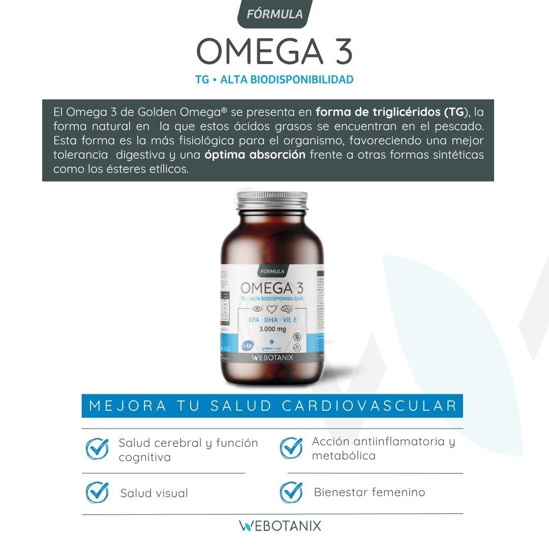Omega 3 Fórmula com Óleo de Peixe Golden Omega® e Vitamina E – 90 Pérolas 3/6