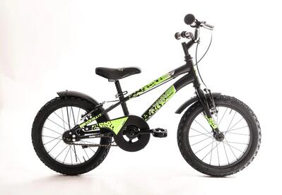 Airbici street gang 16" kinderfiets, 1 versnelling