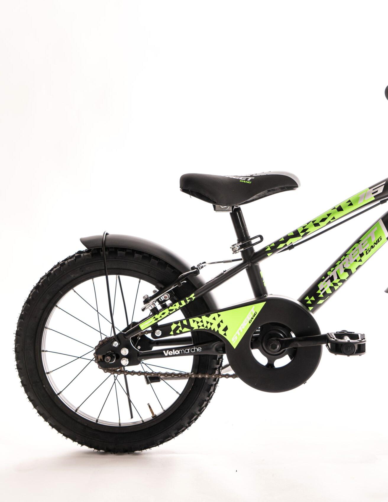 Bicicleta Airbici Street Gang 16” para crianças 1 velocidade 2/4