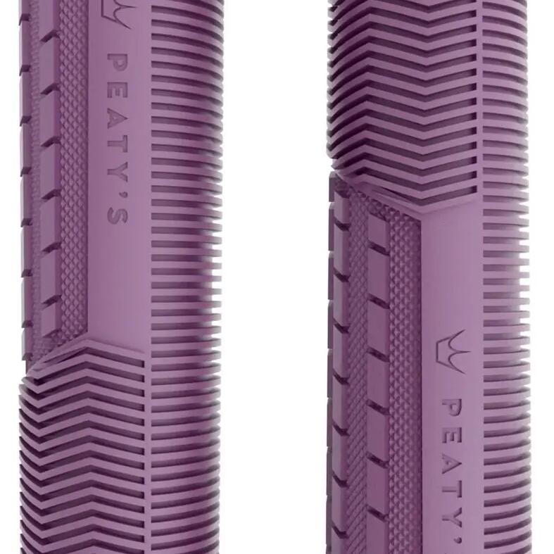 Peaty's Monarch Pro Mushroom Purple Plum Handlebar Grips