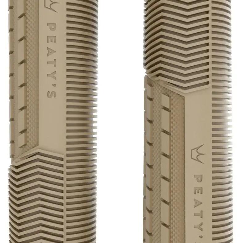 Peaty's Monarch Pro Mushroom Beige Sage Handlebar Grips