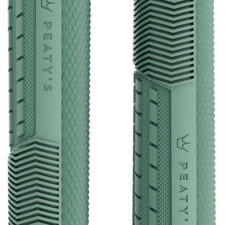 Peaty's Monarch Pro Knurl Handlebar Grips - Mint Green