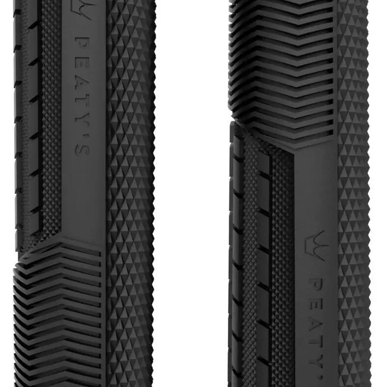 Peaty's Monarch Pro Knurl Handlebar Grips - Black