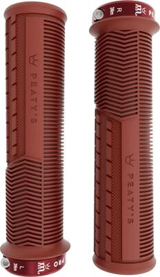 Peaty's monarch pro mushroom-handvatten in de kleur brick red