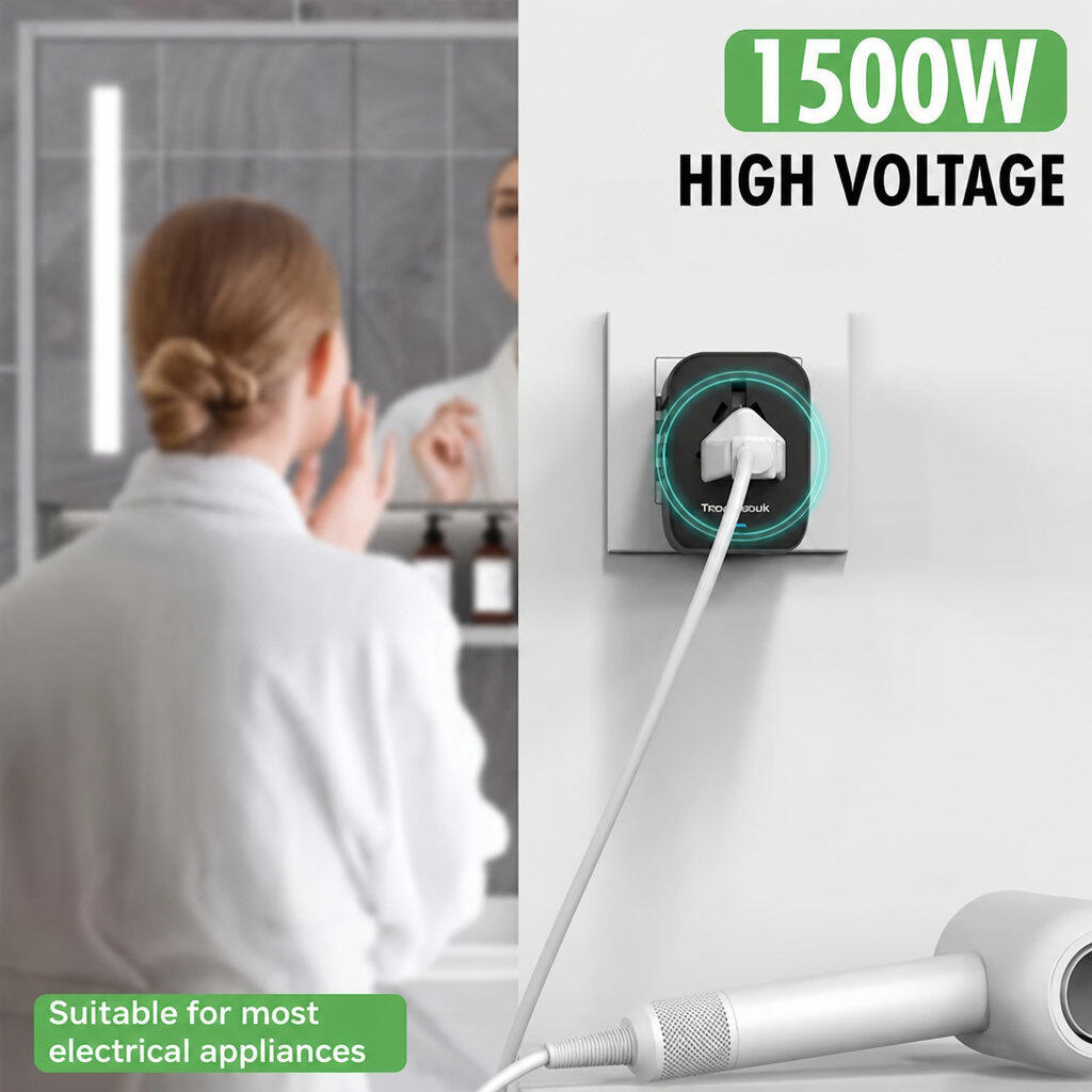 Weltweiter Stecker – Universeller Reiseadapter mit USB 7/7