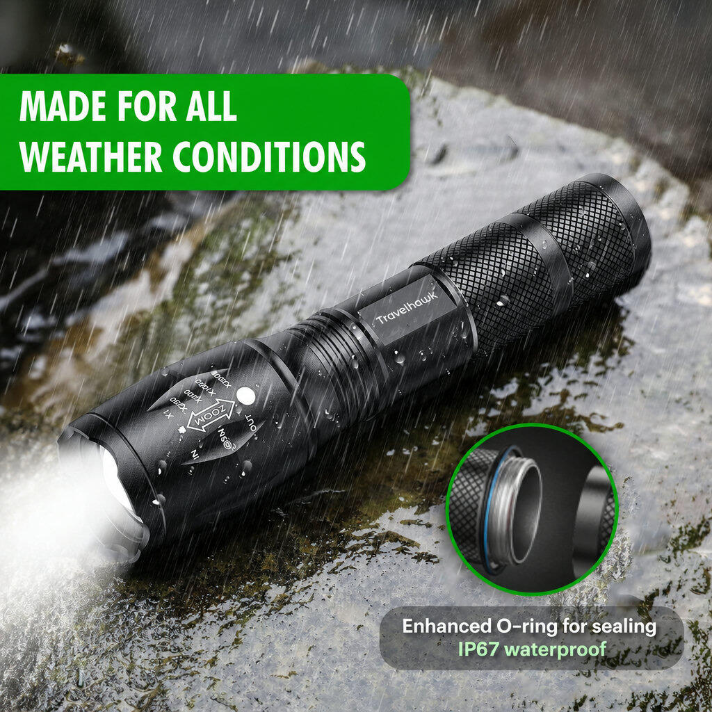 Torcia a LED – 2 potenti torce a LED 7/7