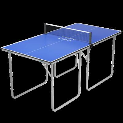 Tafeltennistafel ping pong midsize indoor medium blauw