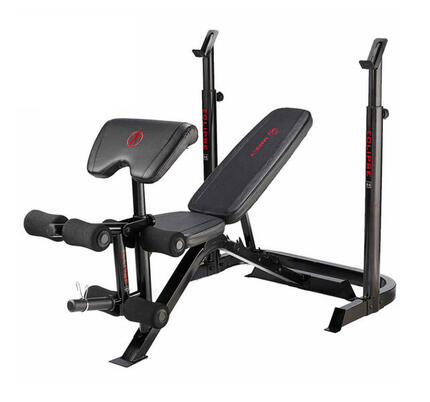 BE3000 Eclipse halterbank met Squat Rack