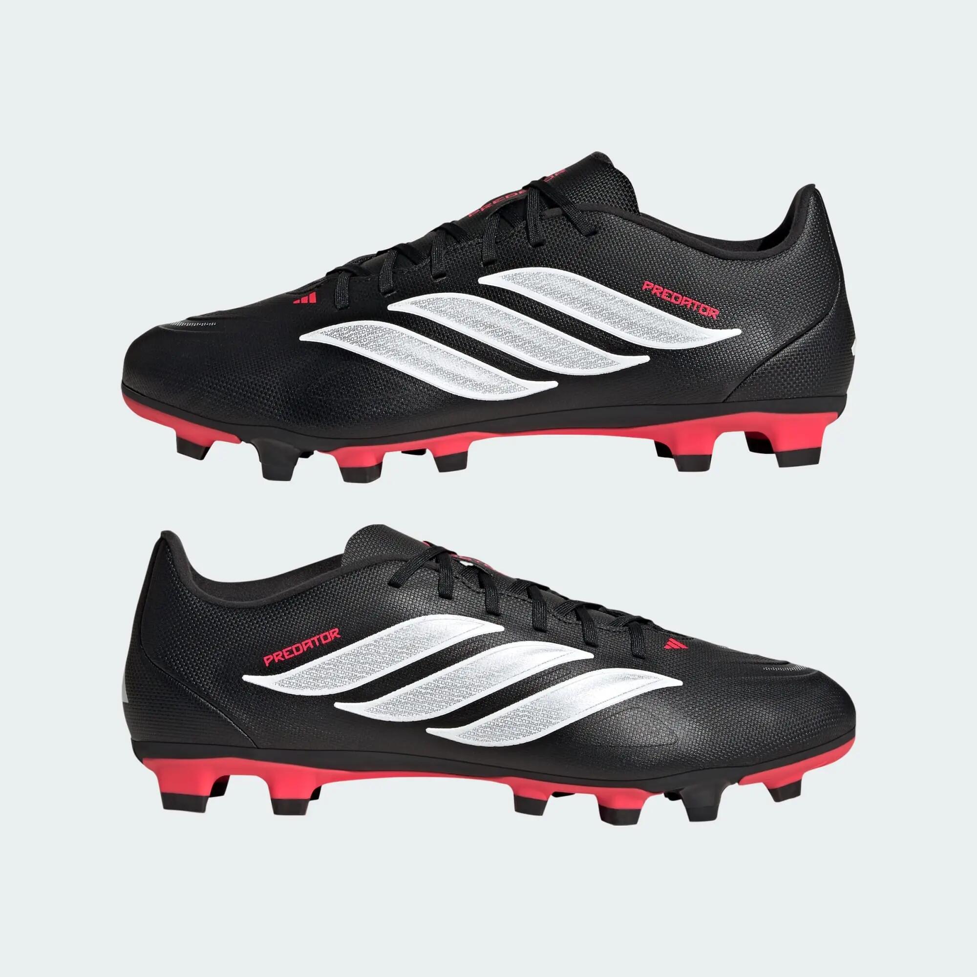 Adidas PREDATOR CLUB FG/MG Unisex Football SHOES Black -  2