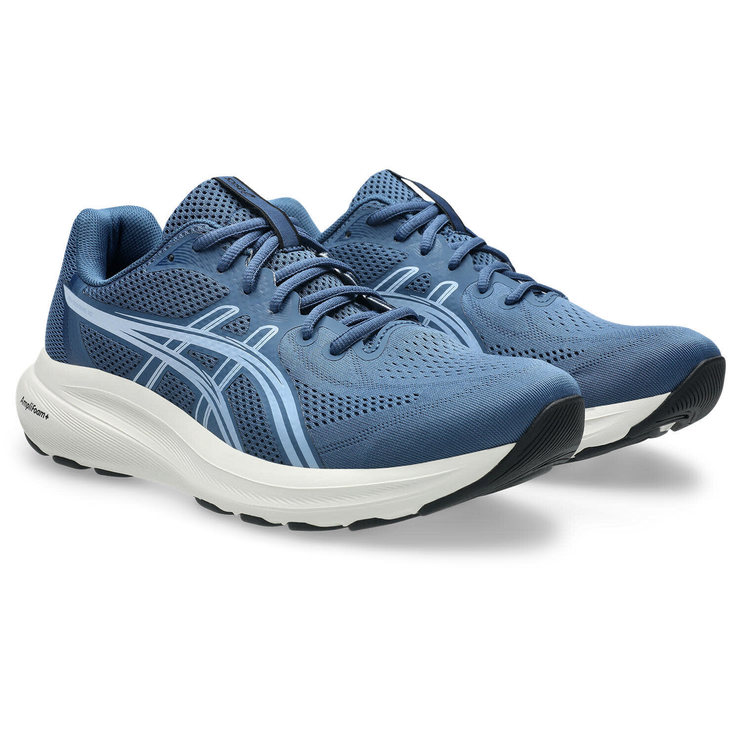 Zapatillas De Running Hombre - ASICS Gel Contend 10 - Shark/Indigo 2/7