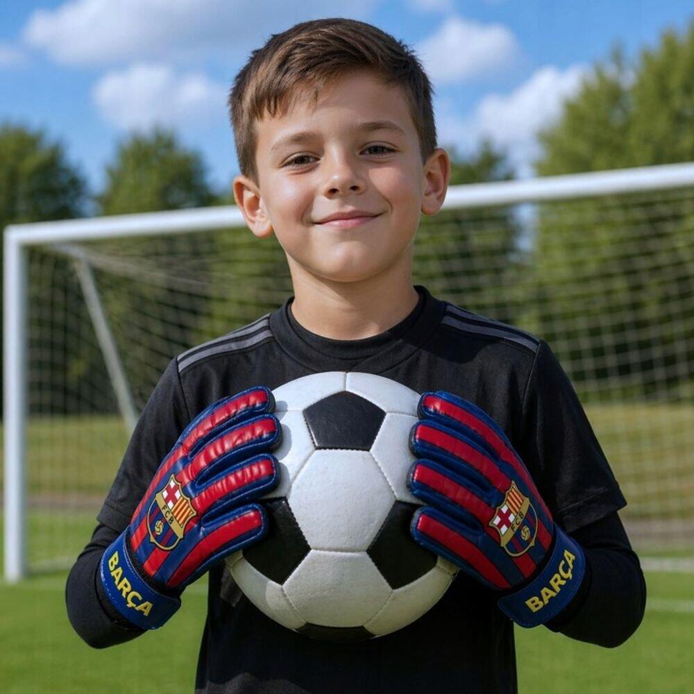 FC Barcelona rękawice bramkarskie junior wielokolorowe 5/5
