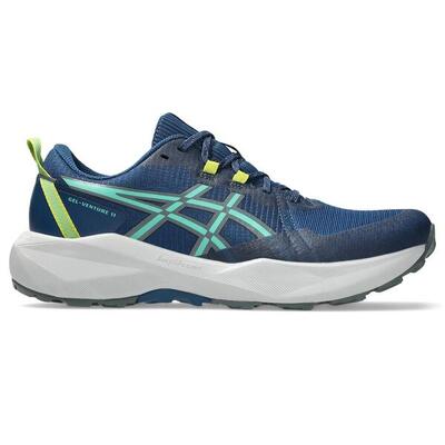 Trailrunningschoenen heren - asics gel venture 11 - blue/auroragreen