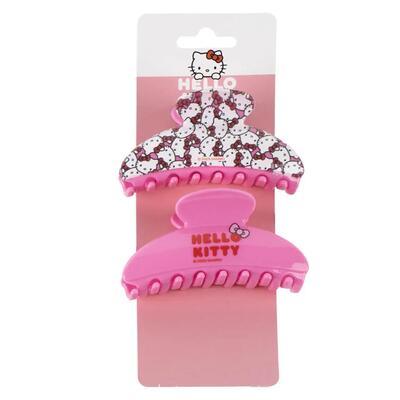 Set di elastici per capelli per bambini Hello Kitty 8 pezzi Rosa