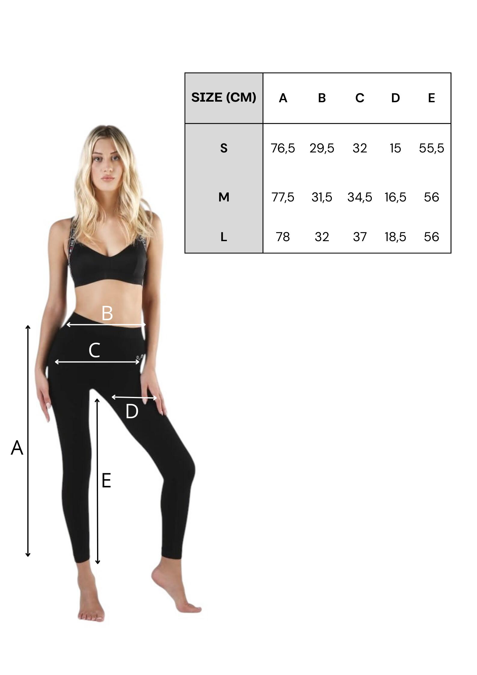 Cappa - Legginsy (7/8) bezszwowe z wełny Merino L, Czarny 2/4