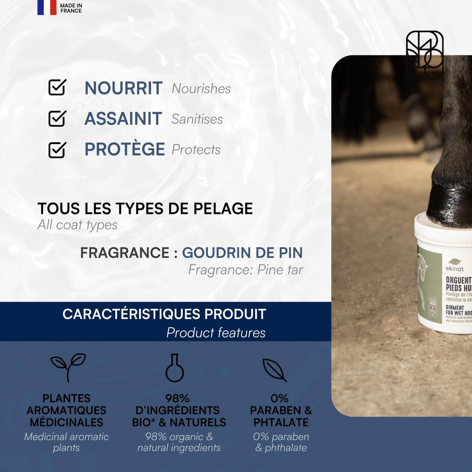 Onguent pieds humides 1L 2/7