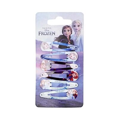 Set di accessori per capelli con fiocchi per bambini Frozen 3 pezzi Blu