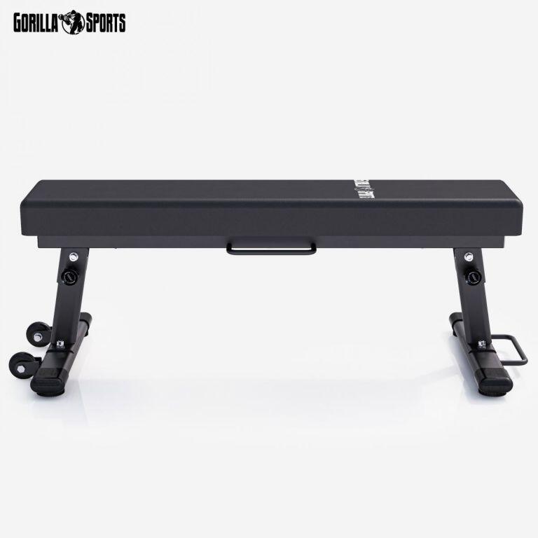 Ławka prosta składana pod sztangę kg  Gorilla Sports 6/7