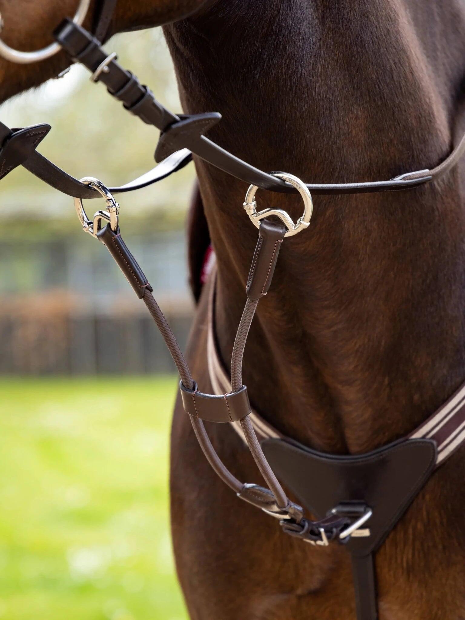 Martingaal voor elastische paarden LeMieux 4/4