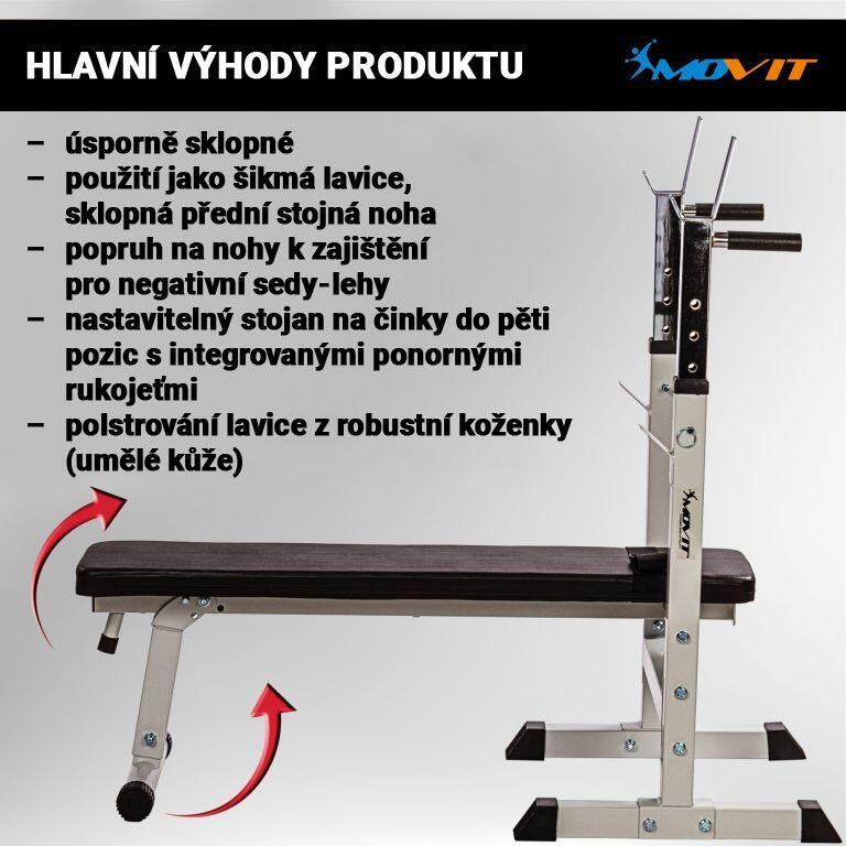 Posilovací lavice na domácí silový trénink 5/7