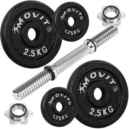 Kurzhantel Set - Gusseisen Hantel, 10kg, 15kg, 20kg, 25kg, 30kg, Stange 30mm
